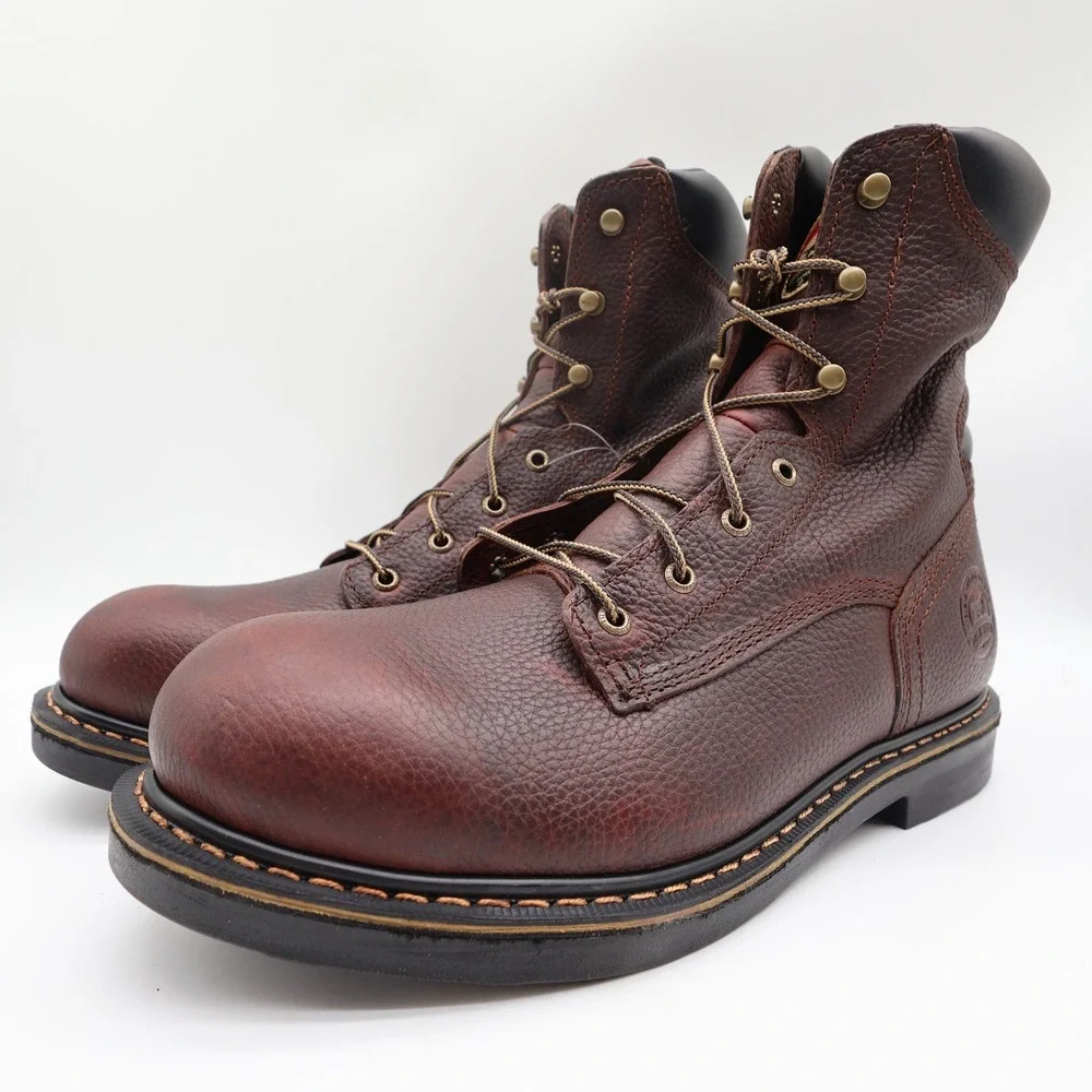 Irish Setter Work Boots Mens 12 D Farmington Leather Soft Toe 83803 NIB